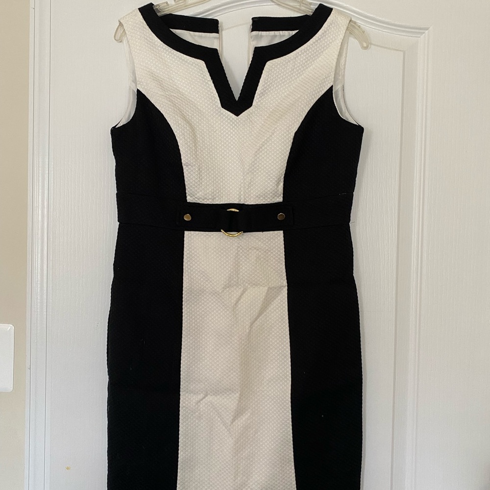 Ann Taylor Brand New black and white dress